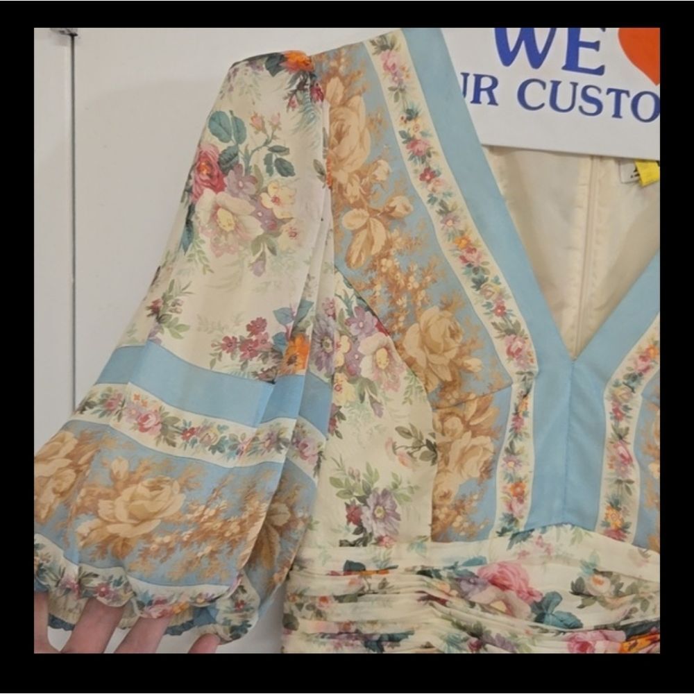 AMUR Elise Silk Mini Dress - Picture 9 of 10